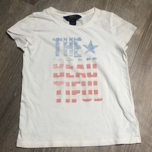 Polo Ralph Lauren girls T-shirt size 6